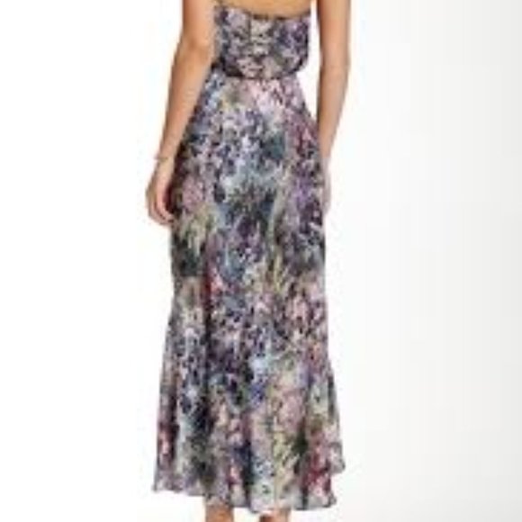 Haute Hippie Halter Wrap Silk Dress - Picture 2 of 11